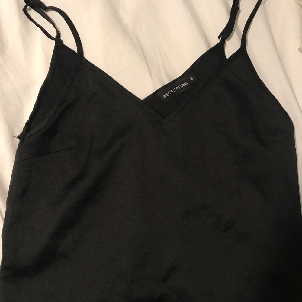 Black Silk Cami/Top
